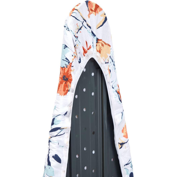 Чохол для прасувальної дошки з квітковим малюнком, шнурок, стандартний розмір (38,1 x 137,2 см)