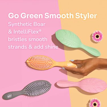 Щітка для волосся Wet Brush Go Green з олією кокосу - унісекс, 1 шт.