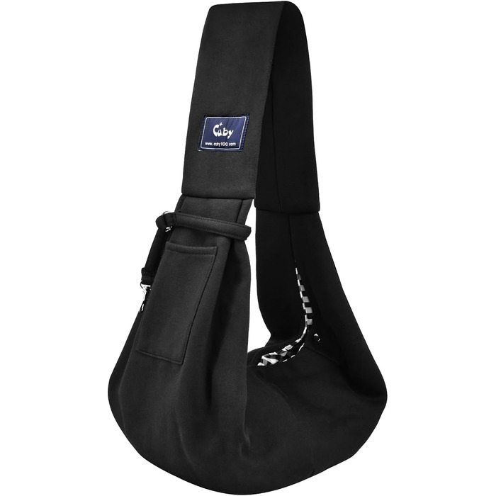 Сумка-переноска для собак CUBY, літня, для маленьких собак та котів, сітка, одно плече, чорний колір. З підкладкою для лап.