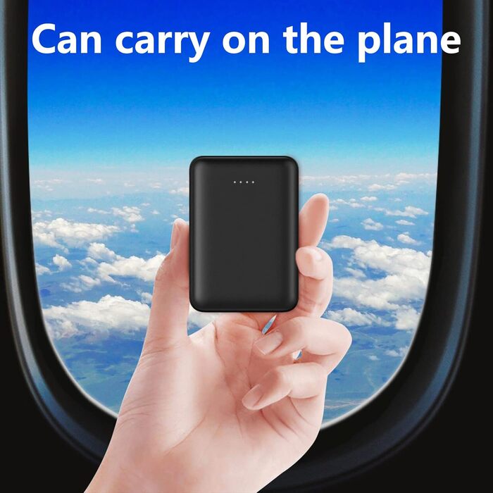 Портативний Power Bank 10000 mAh з 2 USB, 2.4A, Швидка зарядка, Універсальний акумулятор для iPhone, iPad, Huawei, смартфонів