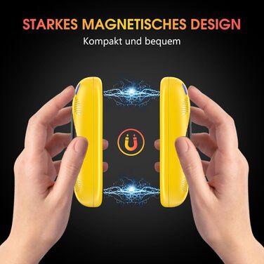 Електричні грілки для рук з акумулятором 10000mAh, 2 шт., з двостороннім нагрівом, USB, 3 режими, для кемпінгу та активного відпочинку