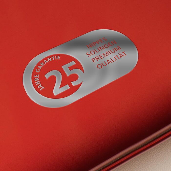 Набір для манікюру Solingen Classic Premium від Nippes: 7 предметів, шкіряний етилуї, нержавіюча сталь, повний комплект