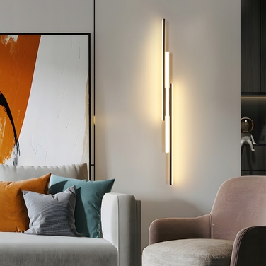 Настінний світильник Tealight, чорний, інтегроване LED-джерело світла 24 Вт