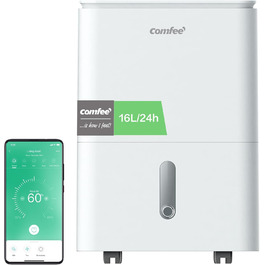 Зволожувач повітря Comfee 30L/24h: для квартири, ванної, підвалу, з таймером та іонізацією
