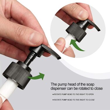 Soap Dispenser Wall Mount No Drilling, 3-Piece Set 500ml Soap Dispenser Wall Shampoo Dispenser Shower Dish Soap Dispenser Shampoo Dispenser for Kitchen Bathroom (Black2)