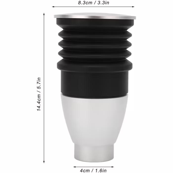 Single Dose Hopper Grinder, 60 G Grinder Blowing Bean Bin Aluminum Alloy Coffee Grinder Cleaning Tool for Eureka Mignon, Coffee Grinder Accessories Coffee Grinder Parts for Home Restaurants (#2)