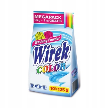 Пральний порошок Achem Wirek для кольорових речей, 10 кг (125 прань)