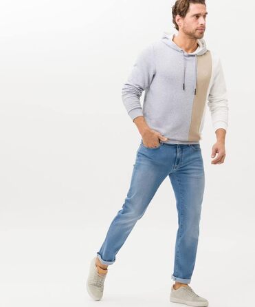 Джинси чоловічі BRAX Cadiz Straight Fit світло-блакитні (33W/34L) - класичні п'ятикішенні