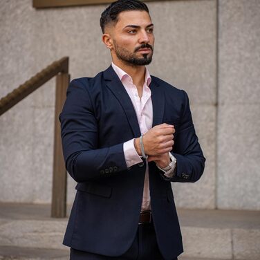 Чоловічий браслет SERASAR з нержавіючої сталі 316L | Водостійкий | З надійним закриттям | 3 кольори | У подарунковій коробці 20 см