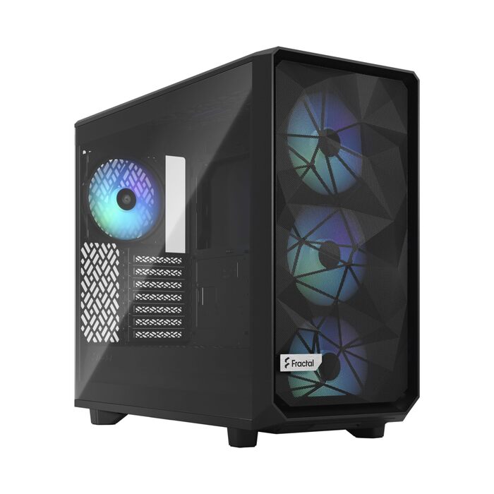 Корпус ПК Fractal Design Meshify 2 Lite White з прозорою скляною панеллю, ATX, FD-C-MEL2A-04
