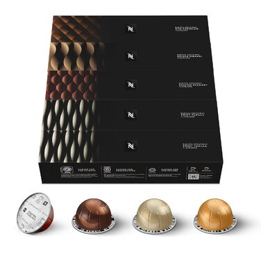 Nespresso Vertuo Barista Creations: 50 капсул для кавомашин Vertuo (230 мл)
