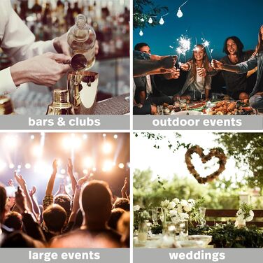 120 склянок для шампанського Matana Premium з блискітками срібла та золота, 133 мл - пластикові келихи для шампанського, келихи-флейти, келихи для коктейлів, келихи для вина на вечірки та весілля - стабільні, багаторазові (сріблястий блискіт, 48 шт.)