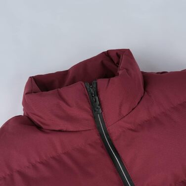 Чоловіча степкова жилетка YOUTHUP для зими, спорту та відпочинку. Тепла безрукавка з коміром, червона, L. Модель LHB-01