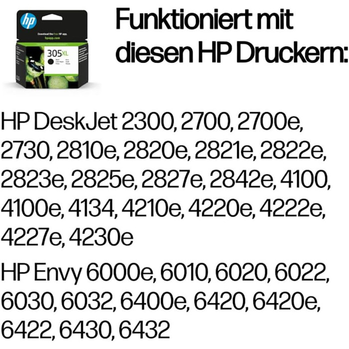Оригінальний чорний картридж HP 305XL (CZ105XL) підвищеної ємності для принтерів HP