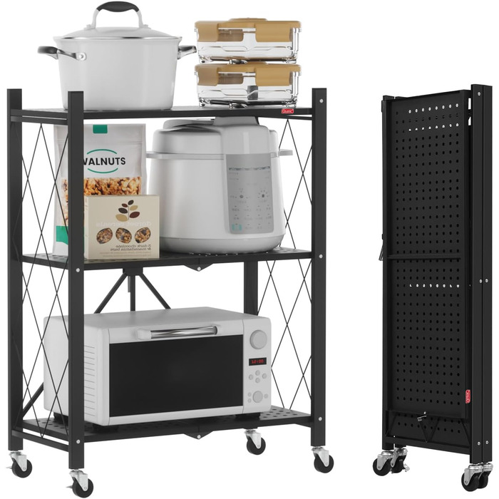 Deanic 5-Tier Folding Heavy-Duty Shelf
