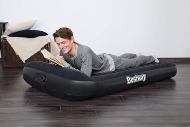 Надувний матрац Bestway Aeroluxe з вбудованим електронасосом, Queensize 203x152x46 см