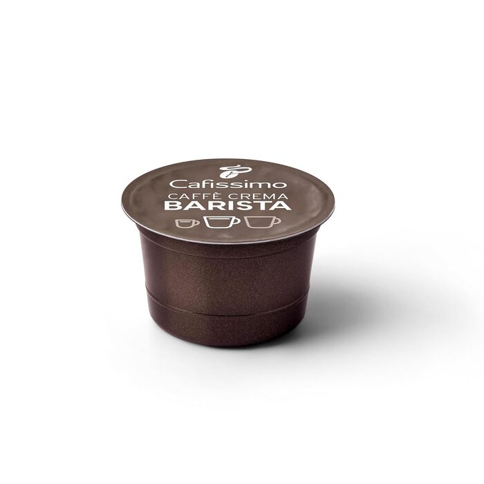 Капсули для кави Tchibo Cafissimo Caffè Crema Barista, 80 шт (8x10), стійкий розвиток та справедлива торгівля