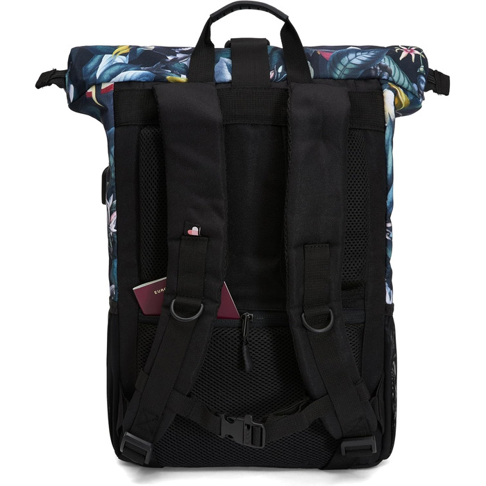 Ela Women's Rucksack Beautiful, Comfortable and Thoughtful 18 L (Neotropic)