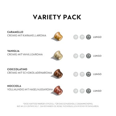 Капсули для Nespresso Original: набір 100 шт. Espresso та Lungo (Flavoured Collection)