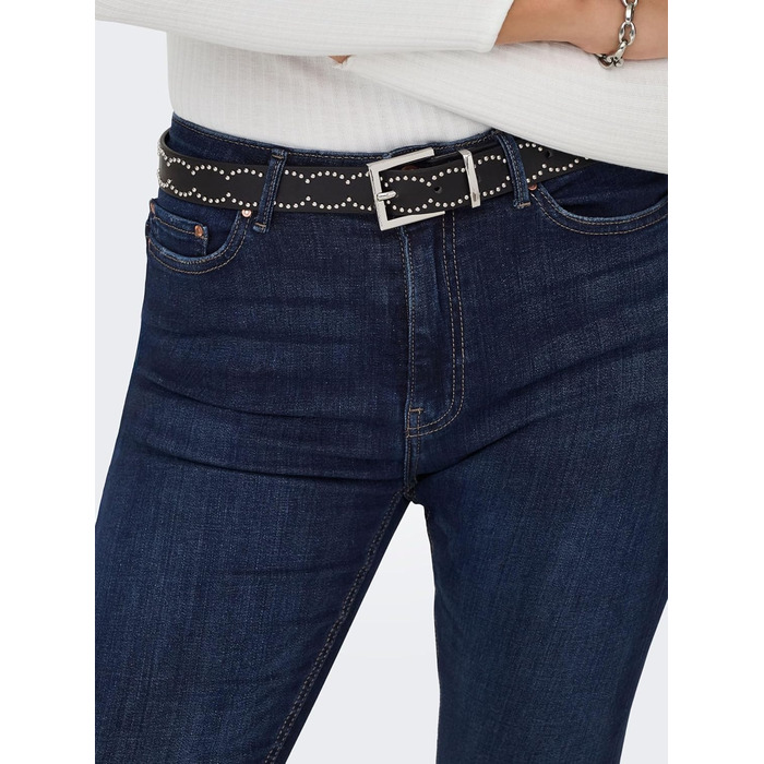 Джинси скінні жіночі ONLY Paola HW Dark Blue Denim 34L