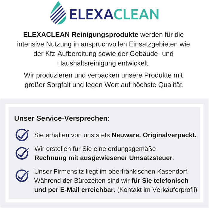 ELEXACLEAN Dishcloths (Set of 6, 68x42 cm, anthracite/dark grey) soft microfiber dish towels, waffle towels for the kitchen