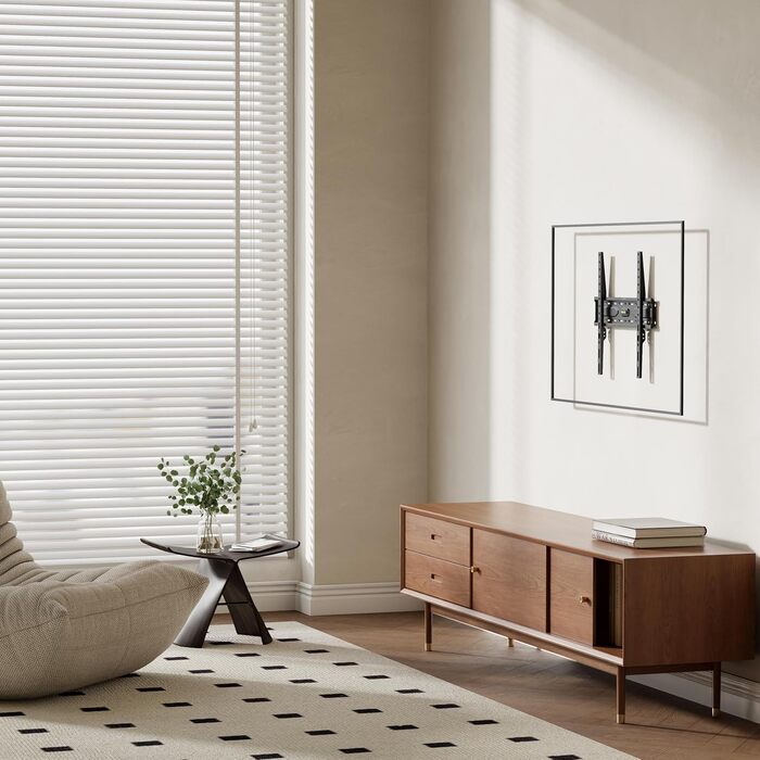 Настінний кронштейн для телевізора Philips Universal Flat-to-Wall для LCD/LED ТВ 32-75 дюймів, VESA 75x75-400x400 мм, до 45 кг