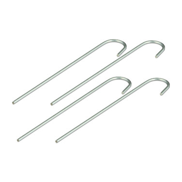 Relaxdays White Football Goal with Steel Frame
