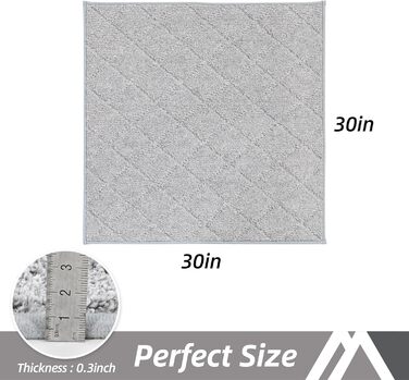 Корикома для сходів COSY HOMEER, 10 шт., 71,1 x 22,9 см, антиковзаюча, для дітей та собак, 100% поліестер, TPE-підкладка