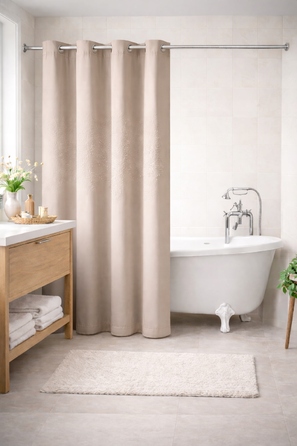 Текстильна штора для ванни NOW-ART 150 x 200 см