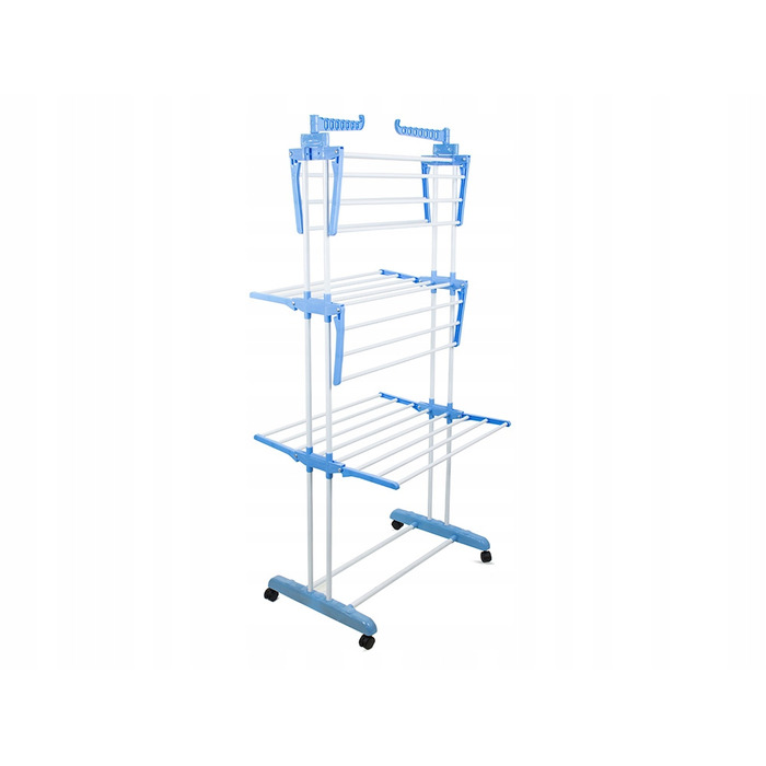 Складана вертикальна сушарка для білизни, велика підлогова стійка для балкона