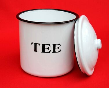 Ambiente Haus 51206 Tea/Coffee/Sugar Box 12 cm Enamelled