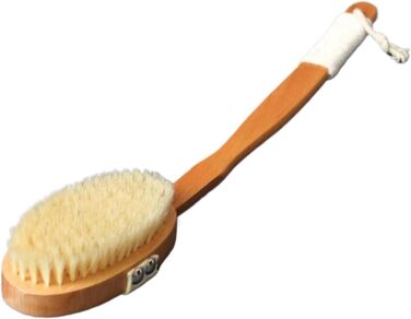 CambOs Bath Brushes with Boar Bristles for Women and Men, Bath and Body Brushes, Bath Accessories, Shower Brushes with Long Handle