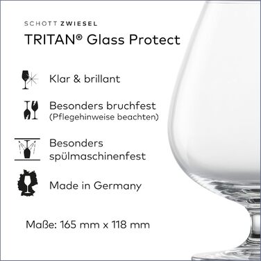 Набір келихів для віскі SCHOTT ZWIESEL Bar Special (4 шт.) з кришталю Tritan, Німеччина