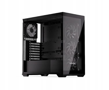 Корпус Krux Exo ARGB midi tower ATX, чорний