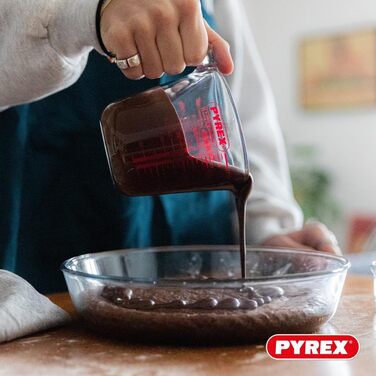 Набір скляних контейнерів Pyrex Classic 0,25л, 0,5л, 1л, прозорі, 3 шт. з 3 засобами для чищення