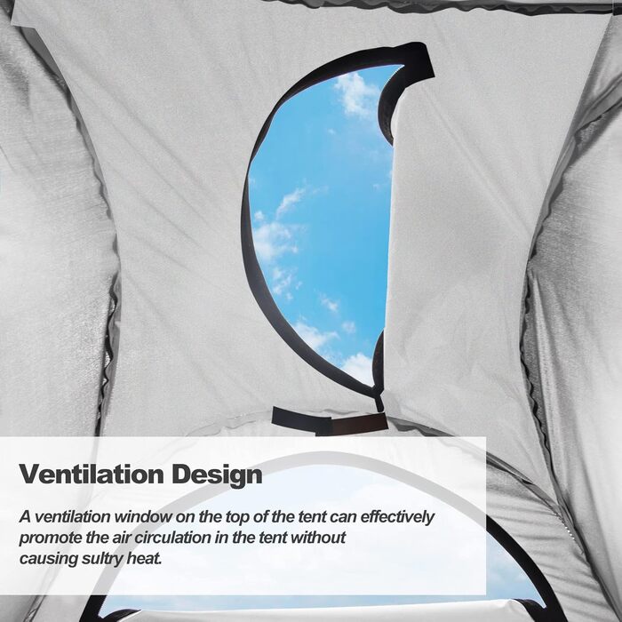 Pop-Up Privacy Tent - Portable Shower & Changing Tent for Beach, Camping, Fishing, Hiking - Waterproof, UV Protection, with Carry Bag