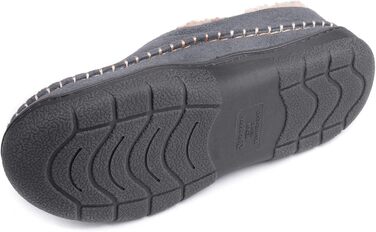 Чоловічі домашні тапочки Zigzagger з мікрозамші та піною з пам'яті, 42/43 EU, темно-сірий