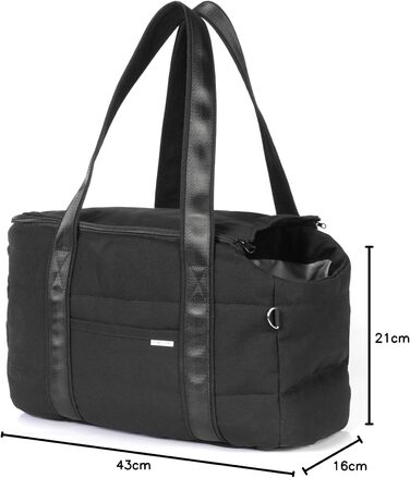 Сумка-переноска для собак, сумка для подорожей з собакою, регульований поводок, м'яка переноска для маленьких собак та домашніх тварин, сумка для покупок на вулиці