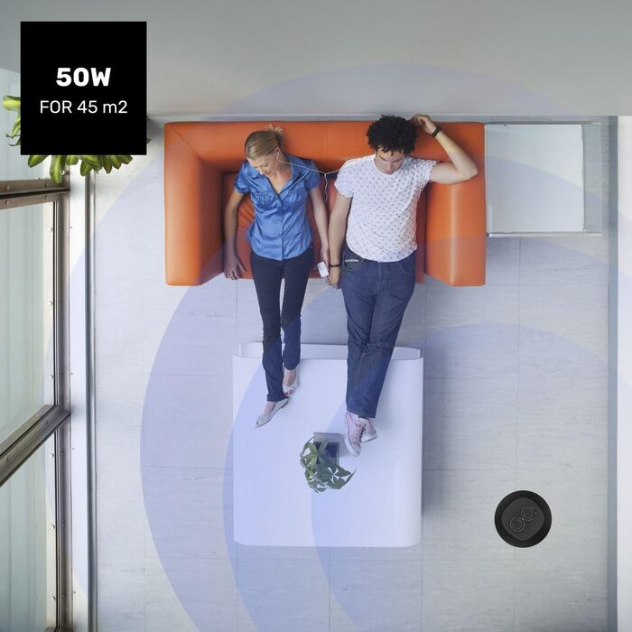 Турбовентилятор Taurus TF780 білий з пультом керування сірий, 120 Вт