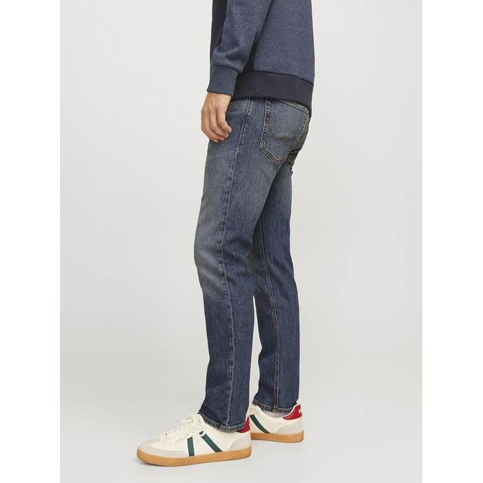 Джинси чоловічі JACK & JONES JJICLARK Original Regular Fit сині (34W/30L, Denim)