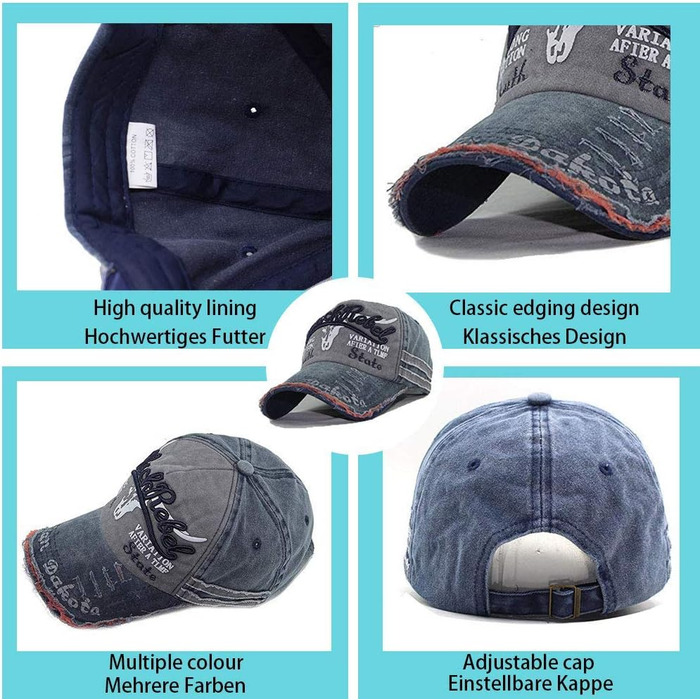 Кепка бейсболка унісекс, регульована, ретро стиль, бежева