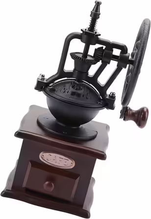 Retro Manual Coffee Grinder Hand Sharpener Hand Crank Coffee Mill Home Grinding Machine