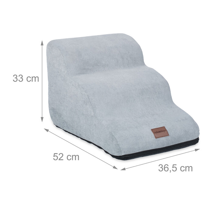 Relaxdays Pet Stairs with 3 Steps