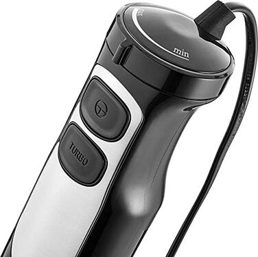 Блендер ZWILLING Stabmixer 550 Вт з мірним стаканом 600 мл, нержавіюча сталь 18/8