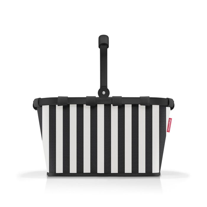 Сумка-шопер Reisenthel Carry Bag – чорний (Summerstripes Black) з великим об'ємом та зручною внутрішньою кишенею
