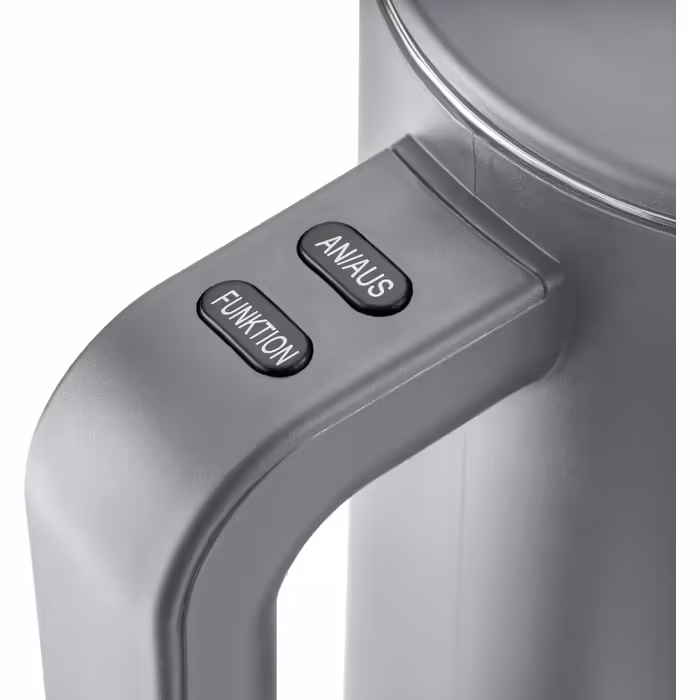 KLAMER Kettle Stainless Steel 1.5L 1800W Electric Kettle Gray with Temperature Setting between 40-100°C, Tea Kettle BPA-free
