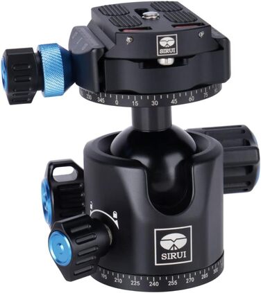 Штатив SIRUI ST-10X з вуглецевого волокна, з відеоголовою для панорамної зйомки, трикутною центральною колоною, для DSLR-камер, 4 секції, висота до 166 см, навантаження до 3 кг