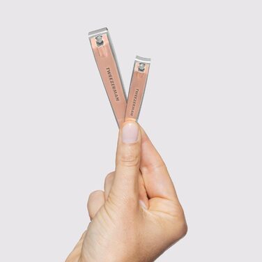 Набір для манікюру Tweezerman Nagelknipser Combo: прецизійне підрізання нігтів (2 шт.), рожеве золото