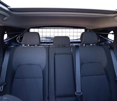 Сітка-перегородка для собак Travall Nissan Qashqai (2021-), захист багажника, сталевий захист для транспортування собак