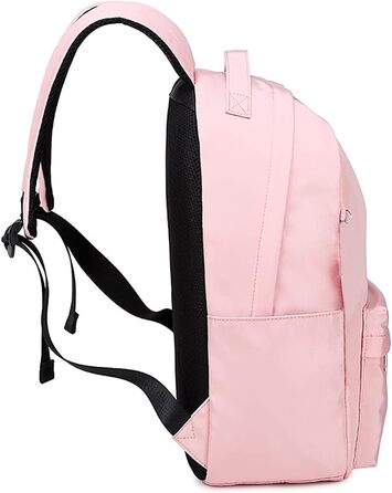 Жіночий рюкзак для школи, університету - водонепроникний рюкзак для підлітків та дівчат (рожевий, 30*14*42 см)